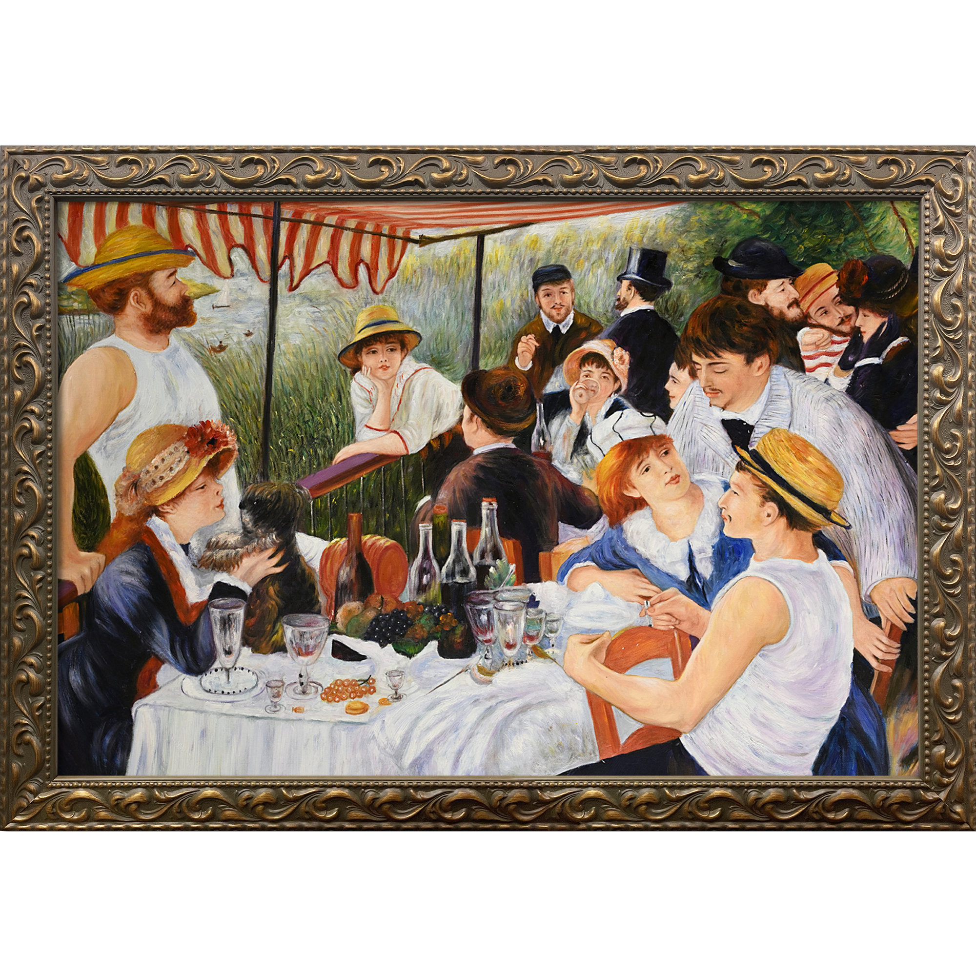 Vault W Artwork " Luncheon Of The Boating Party " by PierreAuguste Renoir Painting Print Wayfair